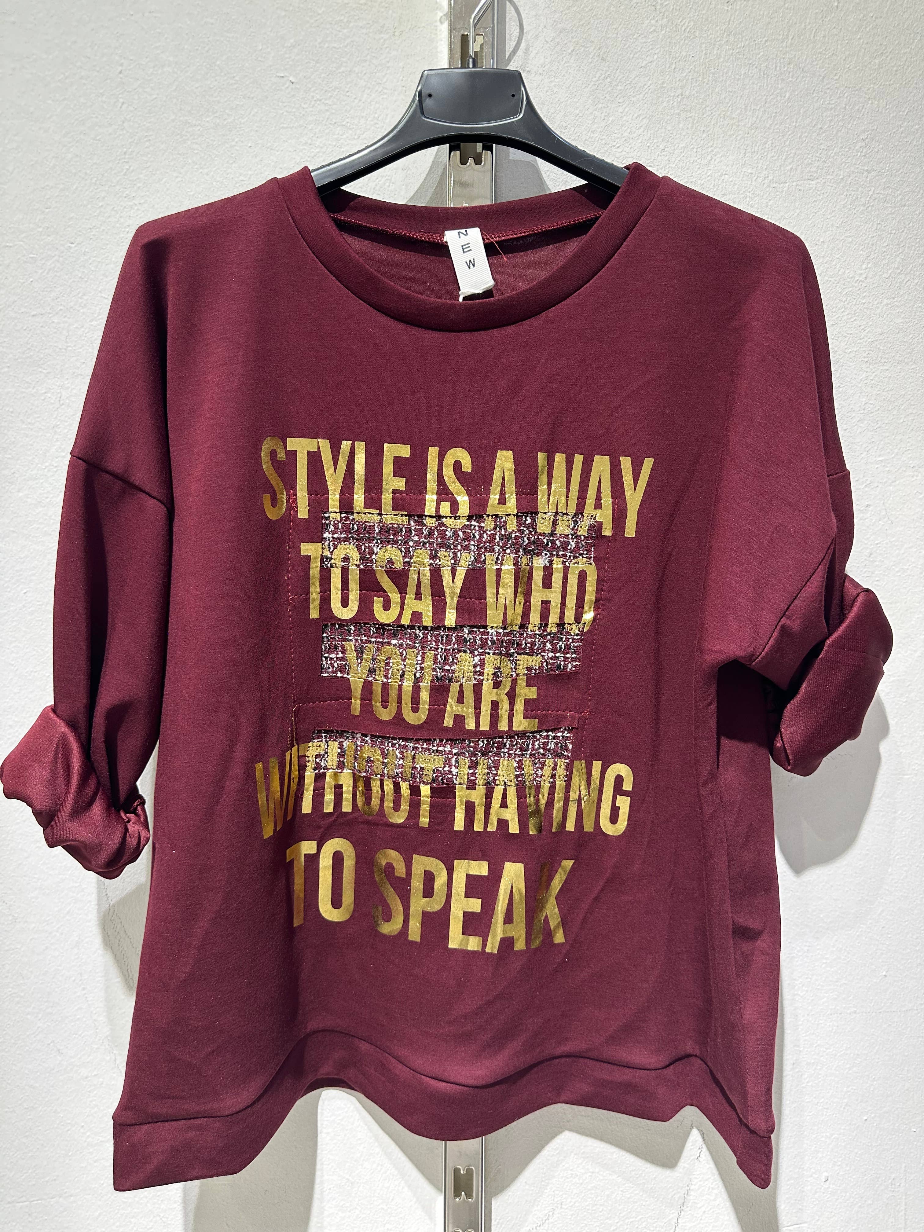 Only Yuan – wholesale Graphic sweatshirt – Women’s – ref 21206 printed sweatshirt5