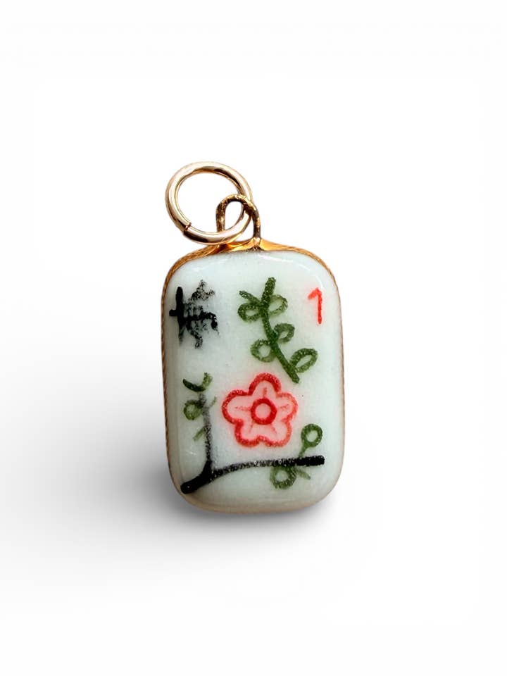 Mahjong Tile Charm for wholesale by Shá Parlé