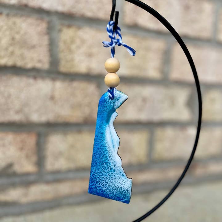 NMinnick Designs - Wholesale Ornament - Delaware Beach Ornament0