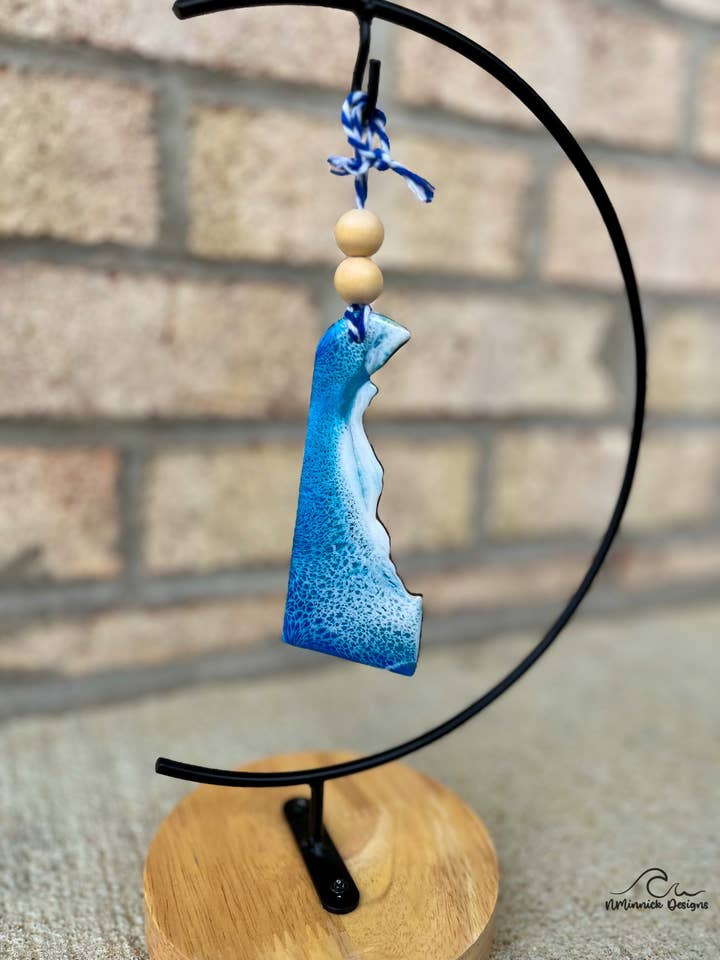 Delaware Beach Ornament for wholesale by NMinnick Designs