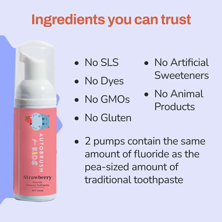 AutoBrush - Wholesale Toothpaste - autobrush Foam Toothpaste