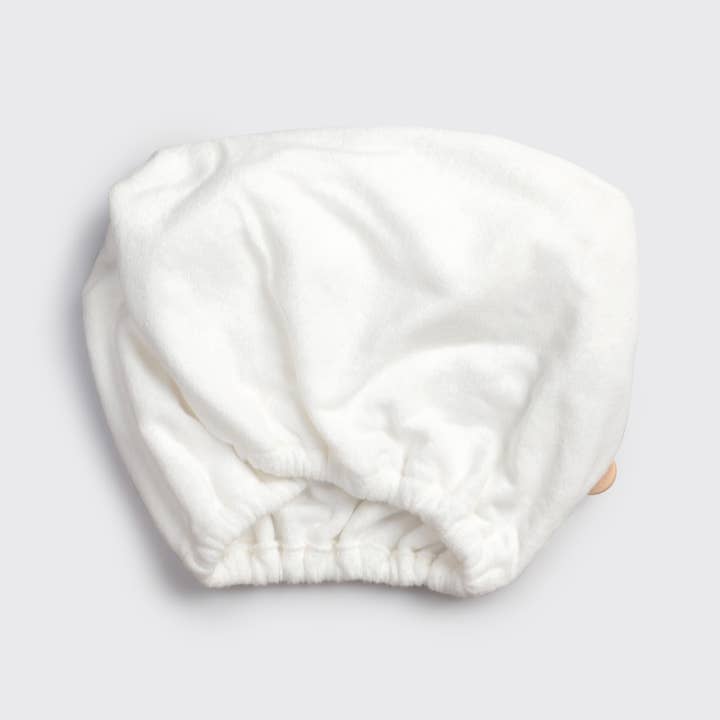 KITSCH - Wholesale Hair Towel/Wrap - Quick Dry Hair Towel - Ivory