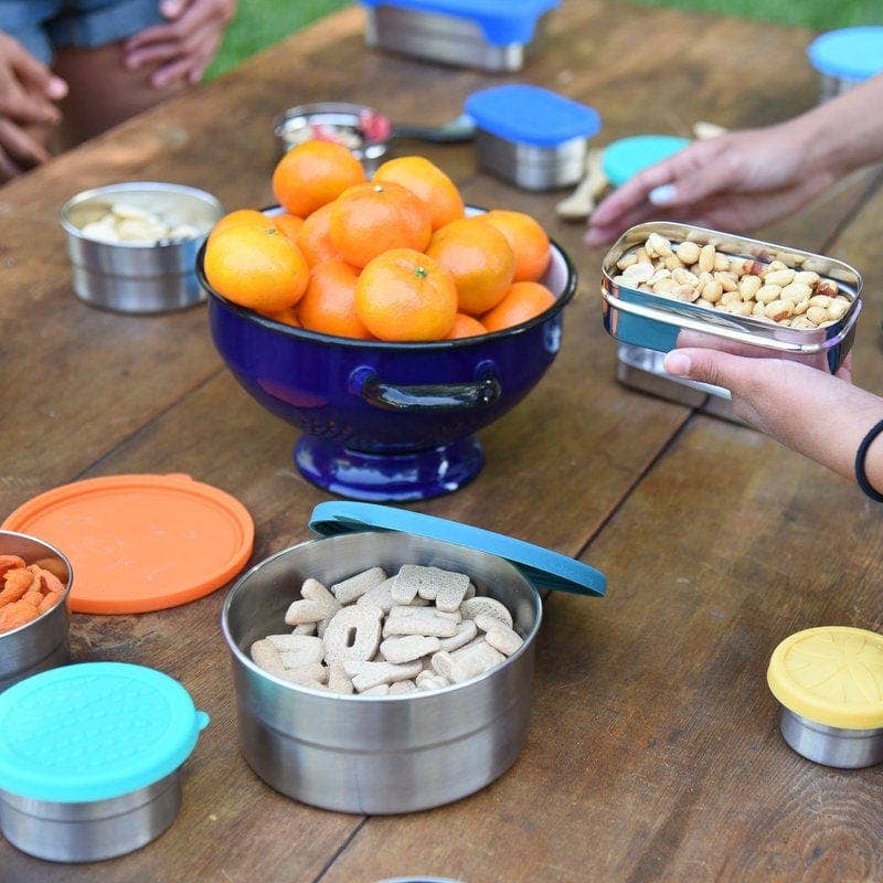 ECOlunchbox - Wholesale Food Storage Container - Blue Water Bento Seal Cup Medium Lunch Food Container4