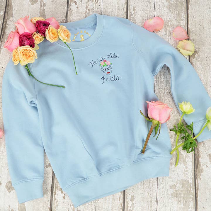 Fierce Like Frida KIDS Sweatshirt for wholesale by Rocket & Rose Ltd