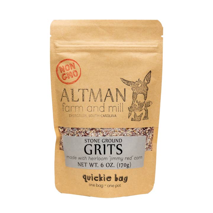 Jimmy Red Stone Ground Grits for wholesale by Altman Farm And Mill