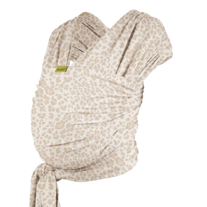 Boba Classic Baby Wrap Sand Leopard for wholesale by Boba