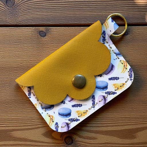 Scallop Charm Pouch - Sweet Treats for wholesale by Lizabell Studio