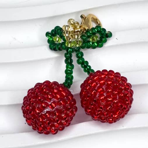 🍒 Enchanted Cherry Charm – A Touch of Sweet Elegance 🍒 for wholesale by Bellalu Jewelry and Accessories