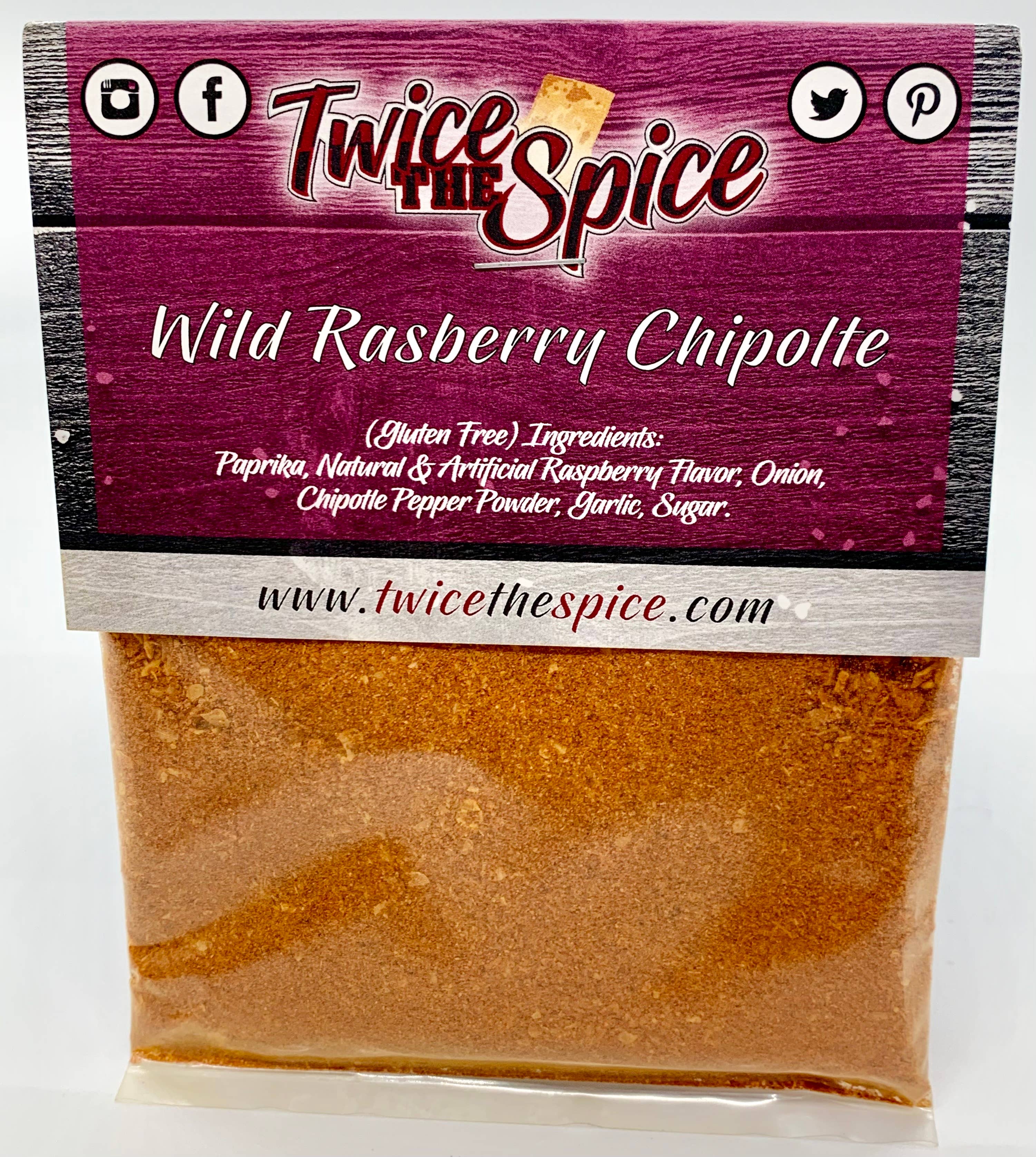 Twice the Spice - Wholesale Dried spice mix - Wild Rasberry Chipolte0