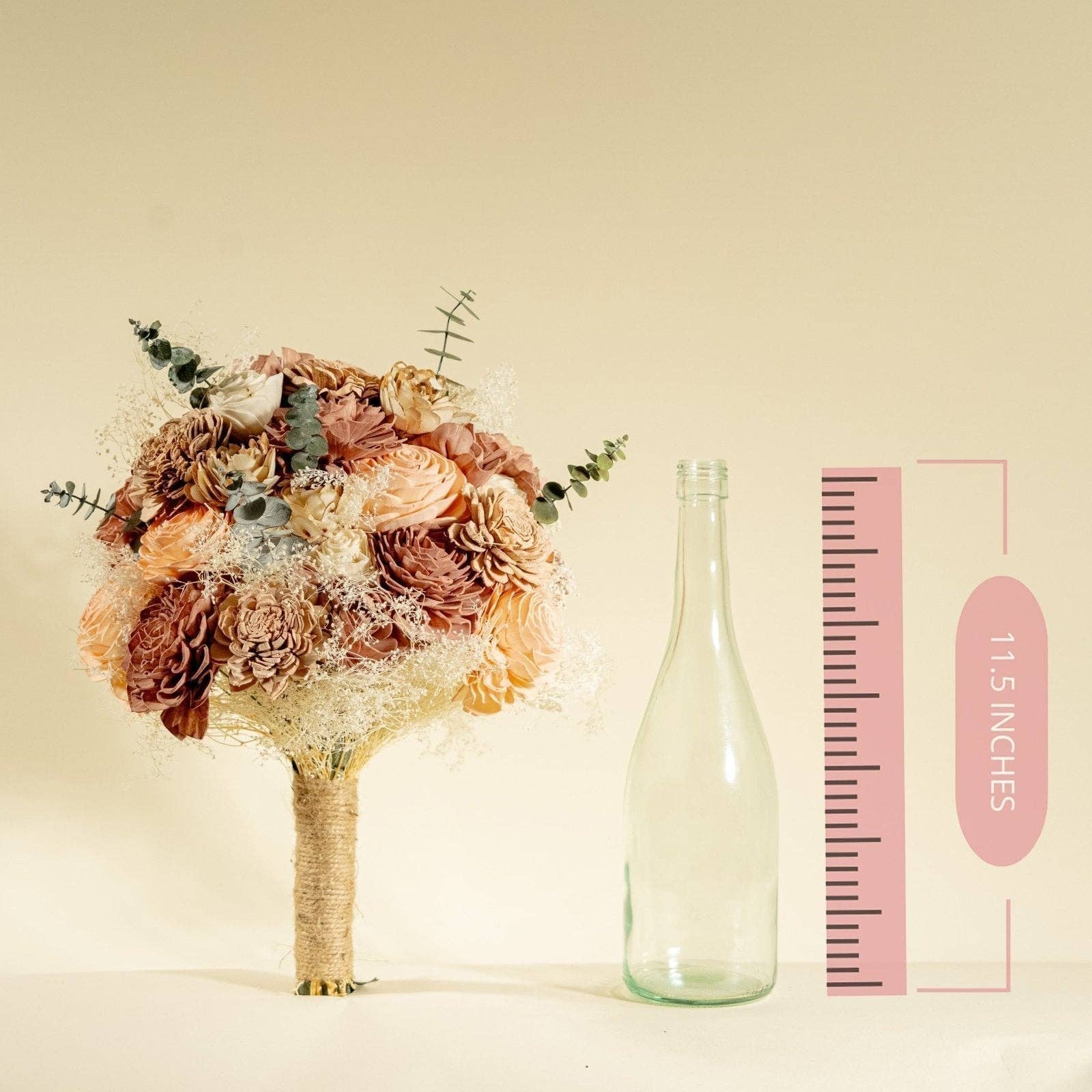 Sola Wood Flowers - Wholesale Artificial Flowers - Pure Perfection Finished Bouquet - Large1