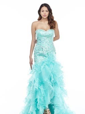 Chicas - Wholesale Gown – Women's - Long Sweetheart Neckline Organza Ball Gown C85150