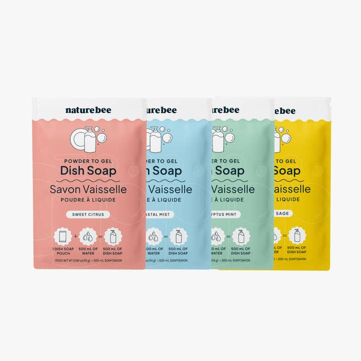 Recharges de liquide vaisselle — Poudre en gel pour la vente par NATURE BEE