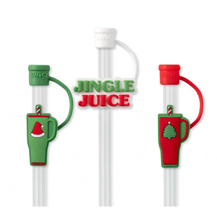 Swig Life - Wholesale Drinking Straw - Mega Mug Christmas Straw Topper Set