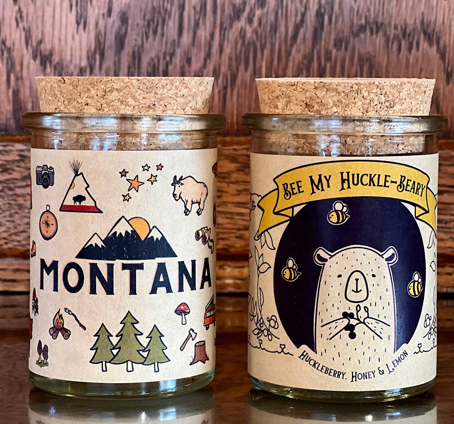 The Sacred Wild Candle Co - Wholesale Jar/Filled Candle - "Montana" - Last Best Place - Candle2