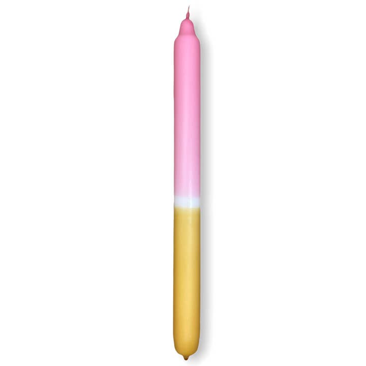 Stabkerze 29cm sand & rosa für den Großhandel von DIPDIP candles