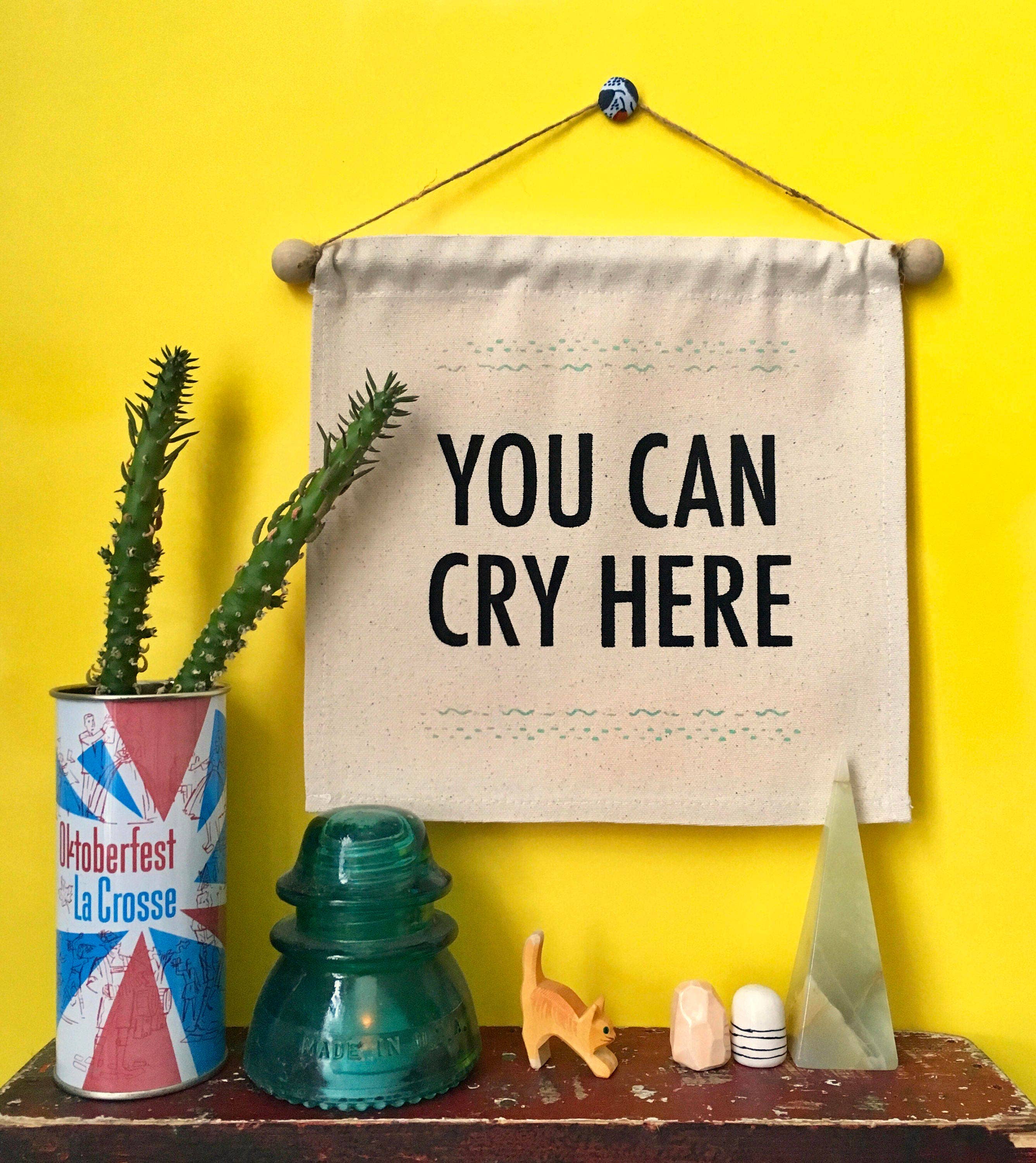 MBMB - Wholesale Banner - You Can Cry Here- Small Wall Banner0