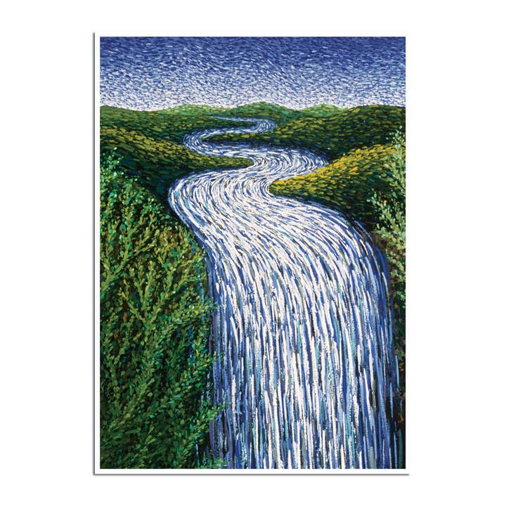 Biglietto vuoto «The River» per la vendita all'ingrosso da parte di Allport Editions