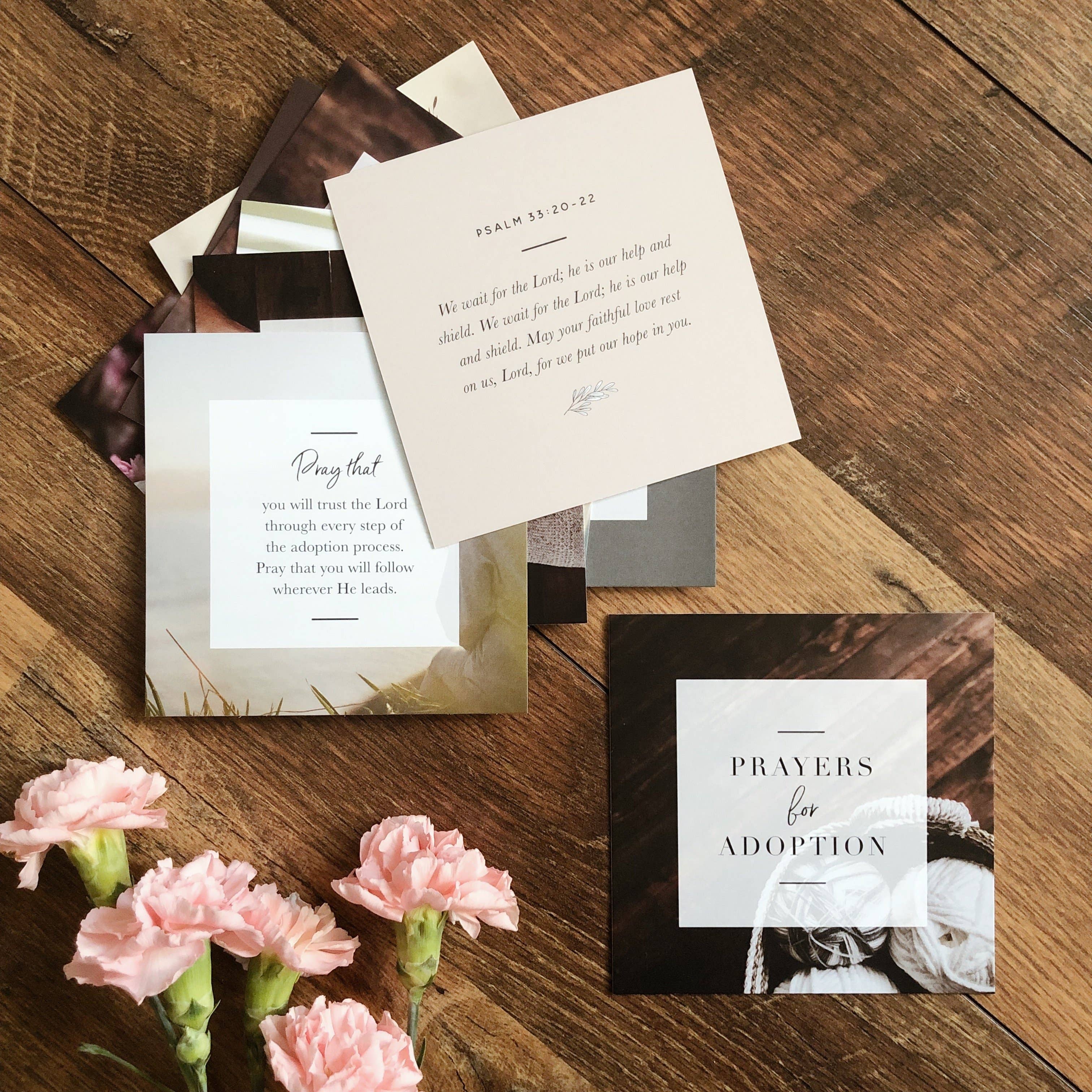The Daily Grace Co - Wholesale Religious Card - Prayers for Adoption Verse Card Set3
