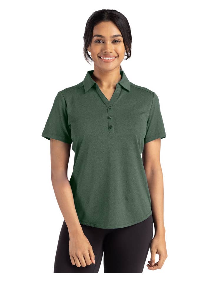 Cutter & Buck - Wholesale Polo - Women's - Cutter & Buck Forge Eco Stretch Womens Short Sleeve Polo34