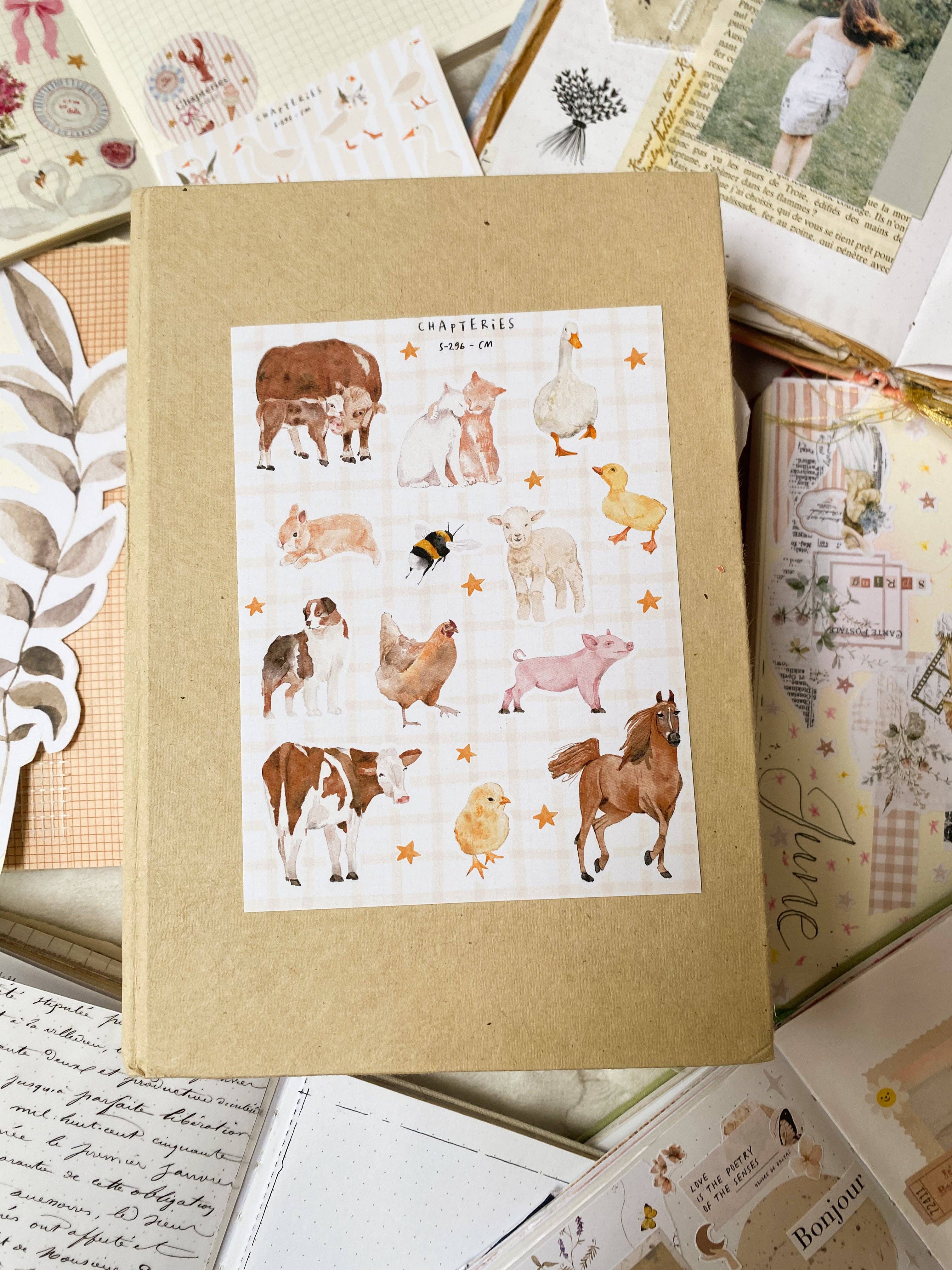 Chapteries - Wholesale Sticker - Stickers sheet - Animals2