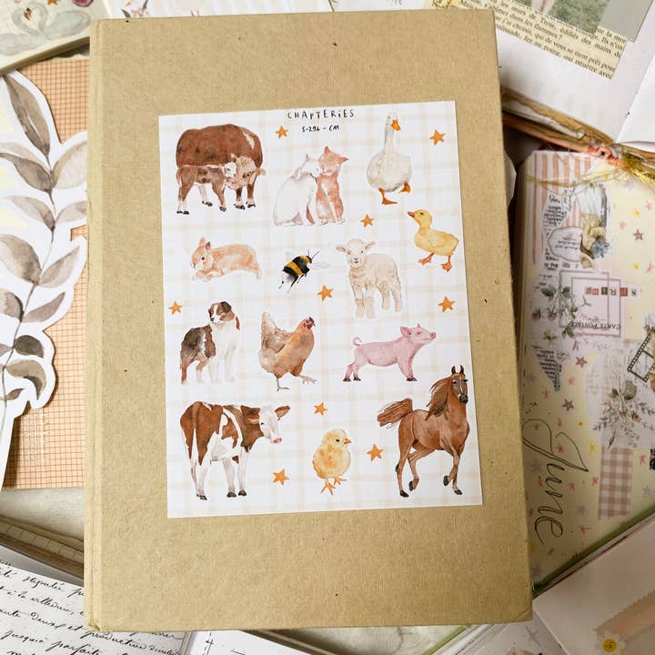 Chapteries - Wholesale Sticker - Stickers sheet - Animals2