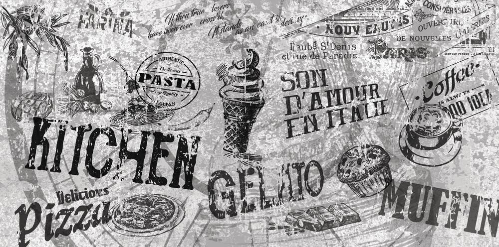 Coolors by Web Com S.a.s. – Arte de parede dimensional/3D por atacado – Painel de parede - Alumínio brilhante com design vintage 124,4 x 61,5 cm7