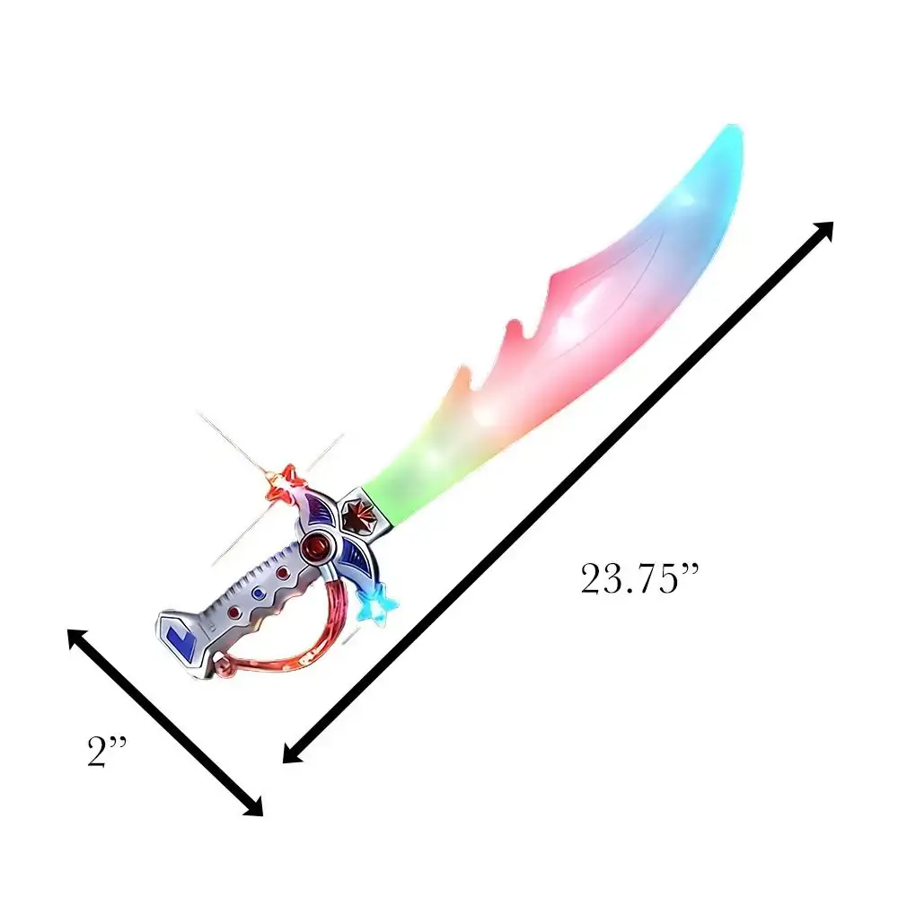 Blinkee.com, LLC - Wholesale Lichtgevend/oplichtend speelgoed - Kinderen en baby - LED Bucaneer zwaard2