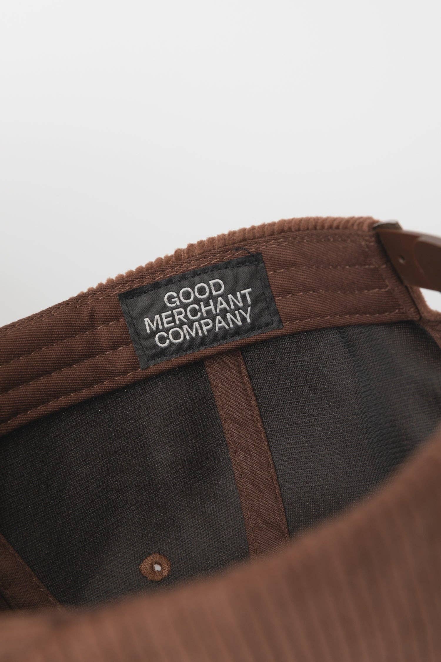 Good Merchant Co - Wholesale Trucker Hat - Unisex - Nashville Corduroy Snapback Hat Brown4