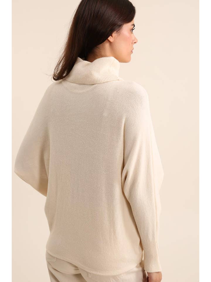 LÉA & LUC - Wholesale Knit Sweater - Women's - Turtleneck sweater REF. 6142