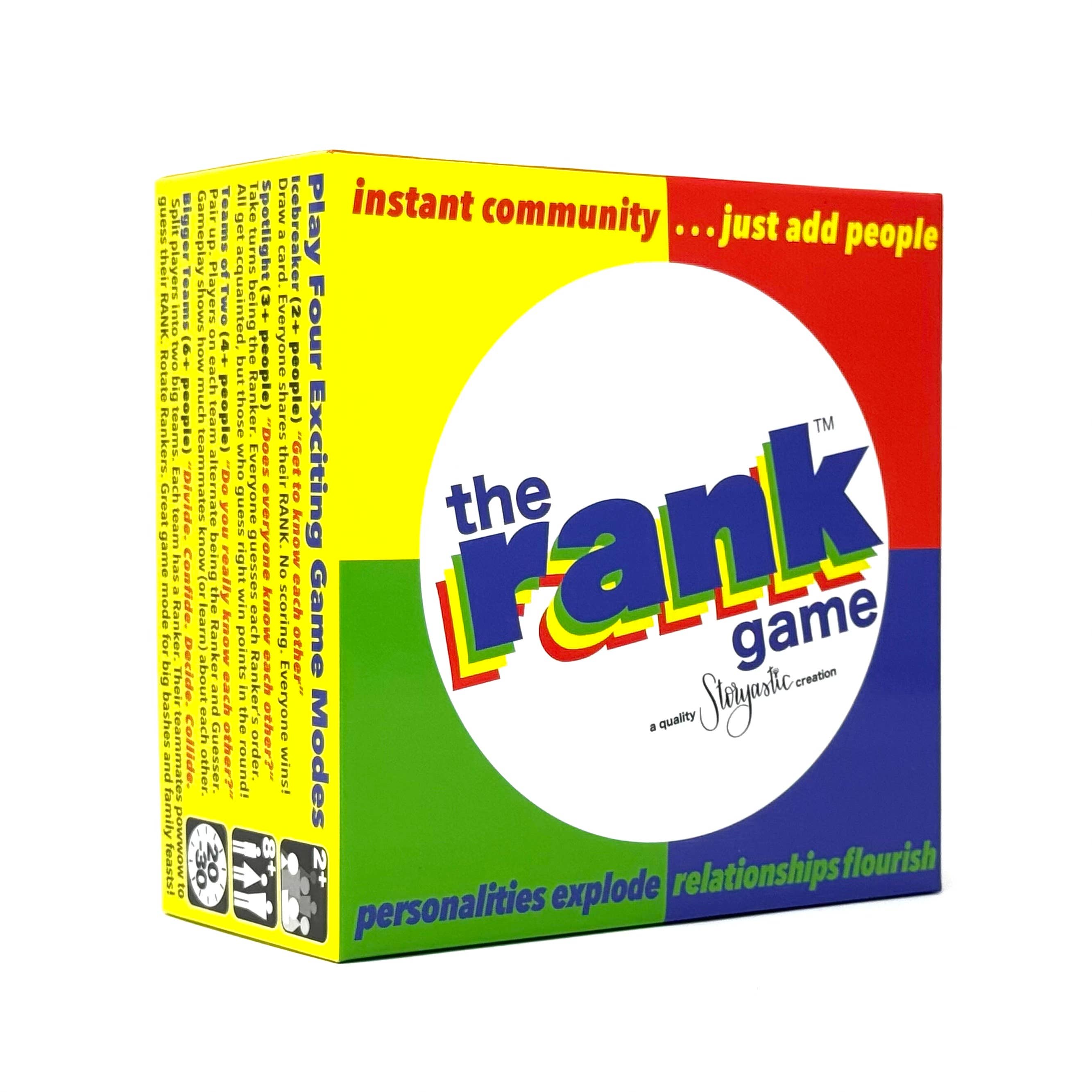 Storyastic - Venta al por mayor Juegos de cartas - El Juego de Rango🏆🏆Elección Favorita de ToyFair Nueva York +Otros Premios13