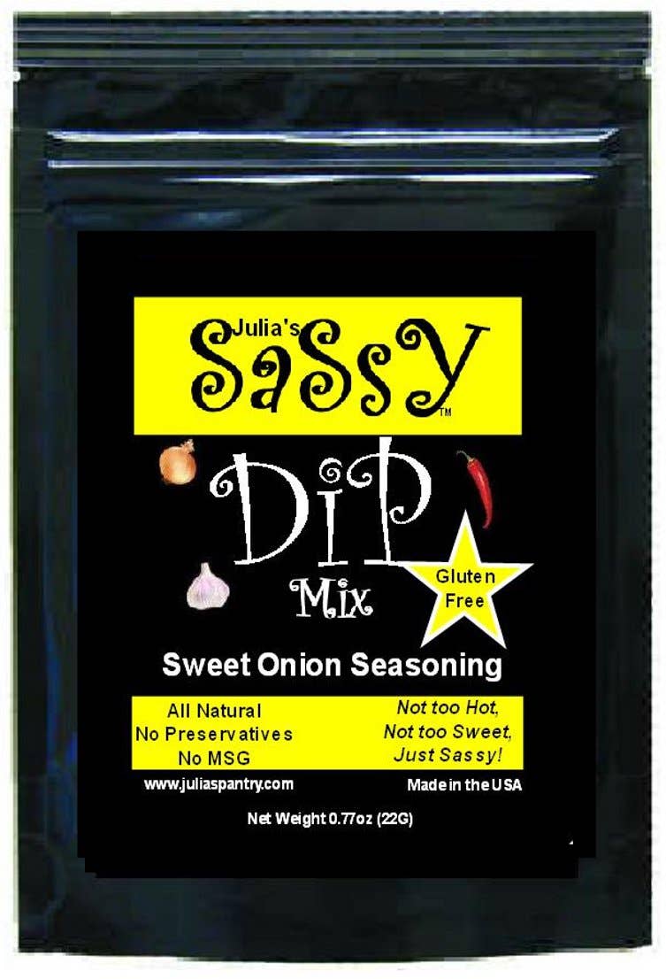 Julia's Southern Foods, LLC - Vente Sauces - Échantillon de Mélanges Sassy Dip, Trio Meilleures Ventes, 1 de chaque saveur3
