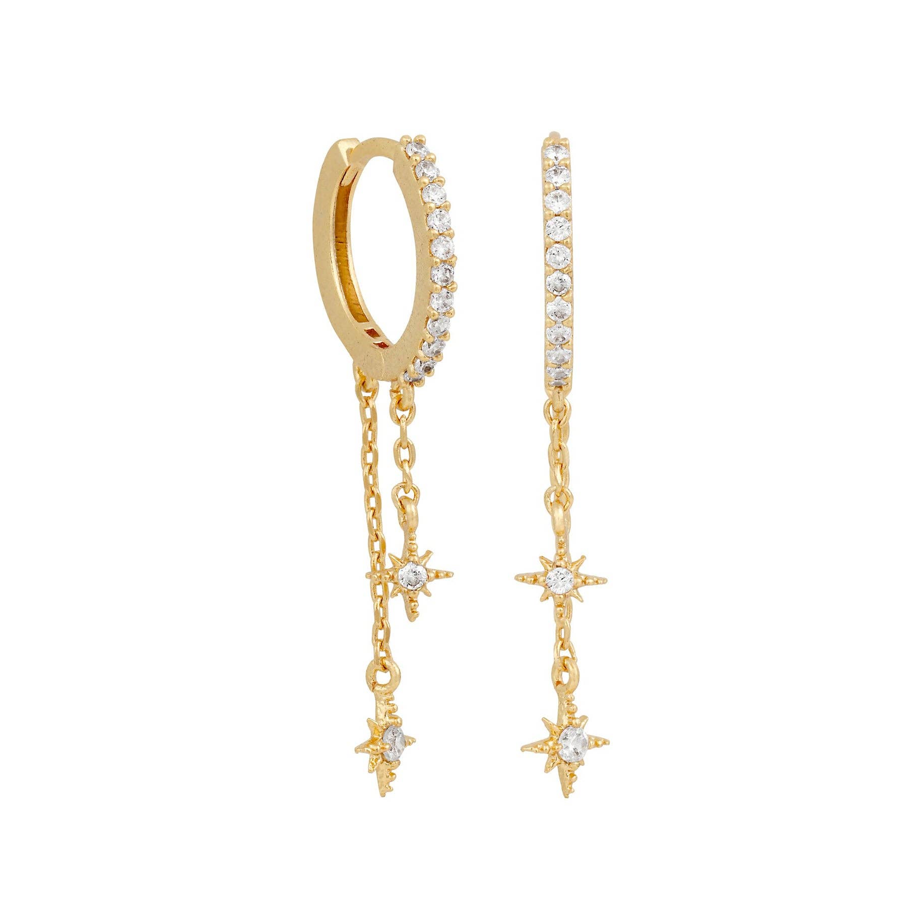 Girls Crew - Wholesale Dangle Earrings - Skyshower Hoops7