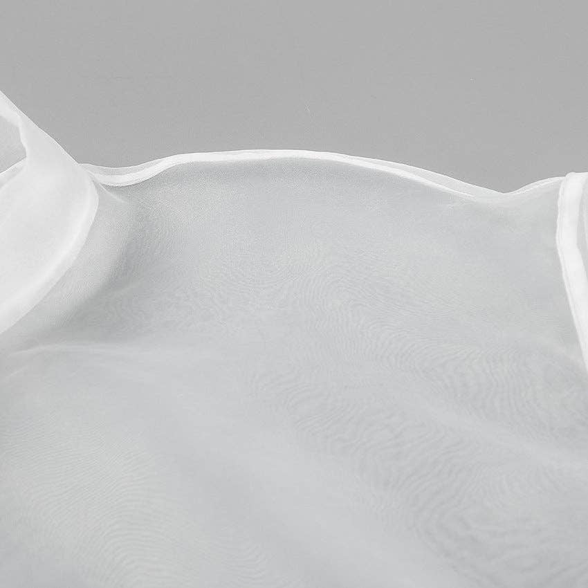 Marayn - Wholesale Blouse - Women's - Sheer Temptation Luxe Mesh Top Spring 202511