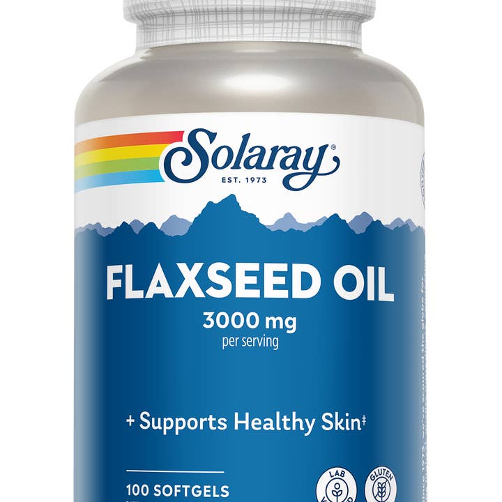 Solaray - Wholesale Oral Supplement/Vitamin - Flaxseed Oil 1000mg