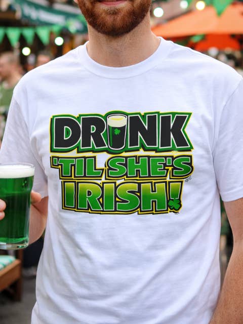 Cheeky Irish T-shirt for wholesale by CBE Inc