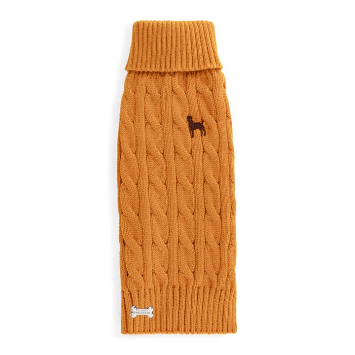 PetLondon - Wholesale Pet jumper – Dog - Cable Knit Dog Sweater Honeycomb6