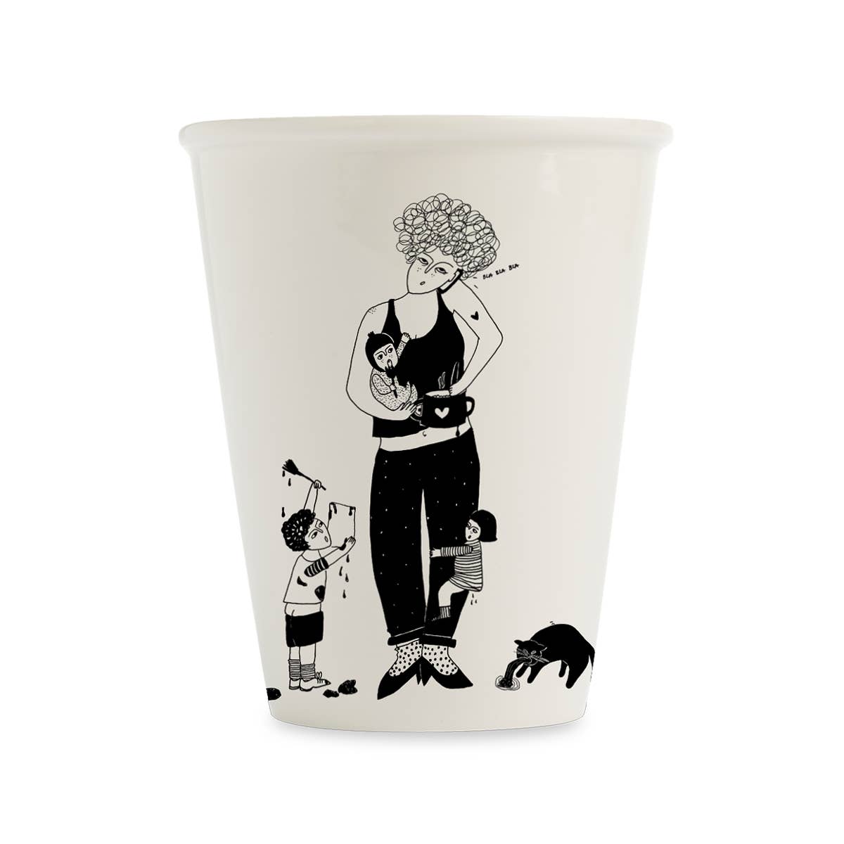 helen b - Wholesale Drinking Glass/Cup - cup mom life