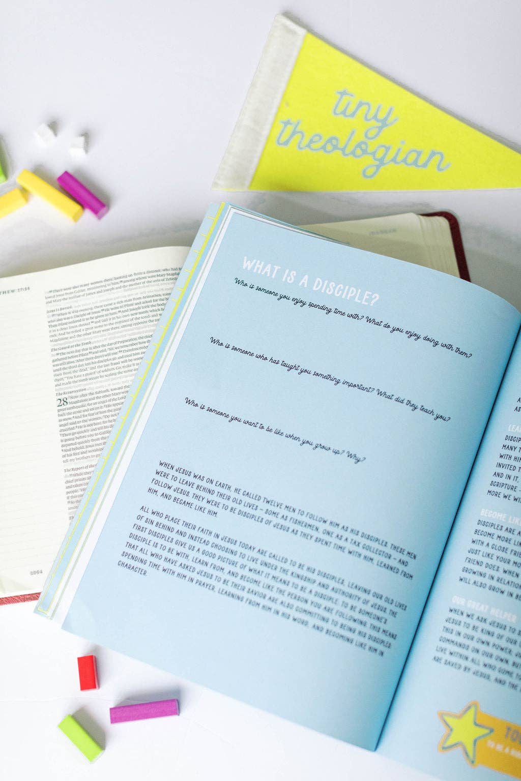 Tiny Theologians - Wholesale Religion Book - Baptism for Kids! Workbook2