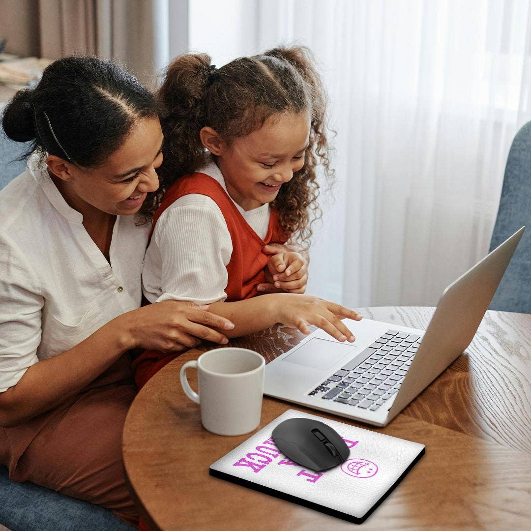 3dRose – Großhandel Mauspad – 3dRose, Bild mit den Worten Sei kein Trottel, Mauspad1