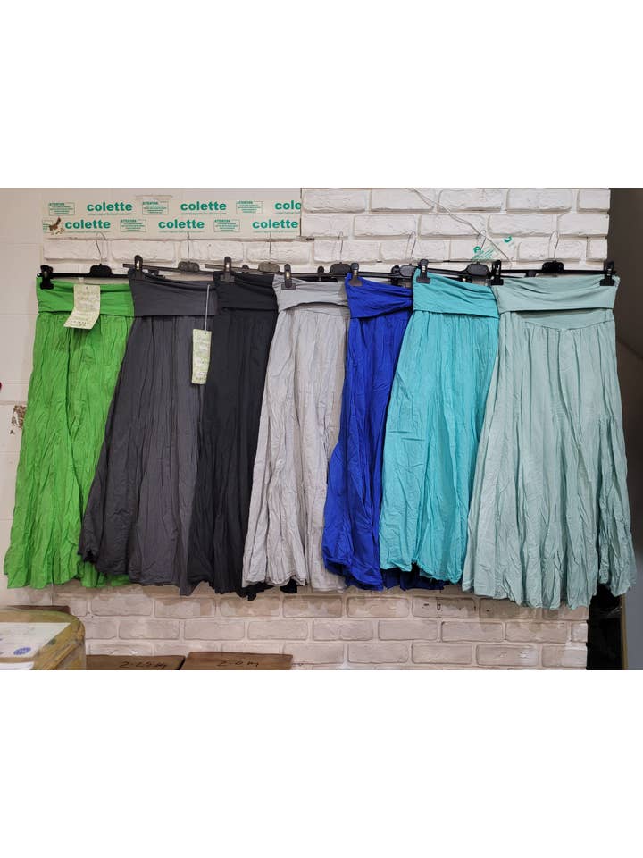 la maison des fibres naturelles – wholesale Kjol - Dam – 100% bomullskjol 6535827