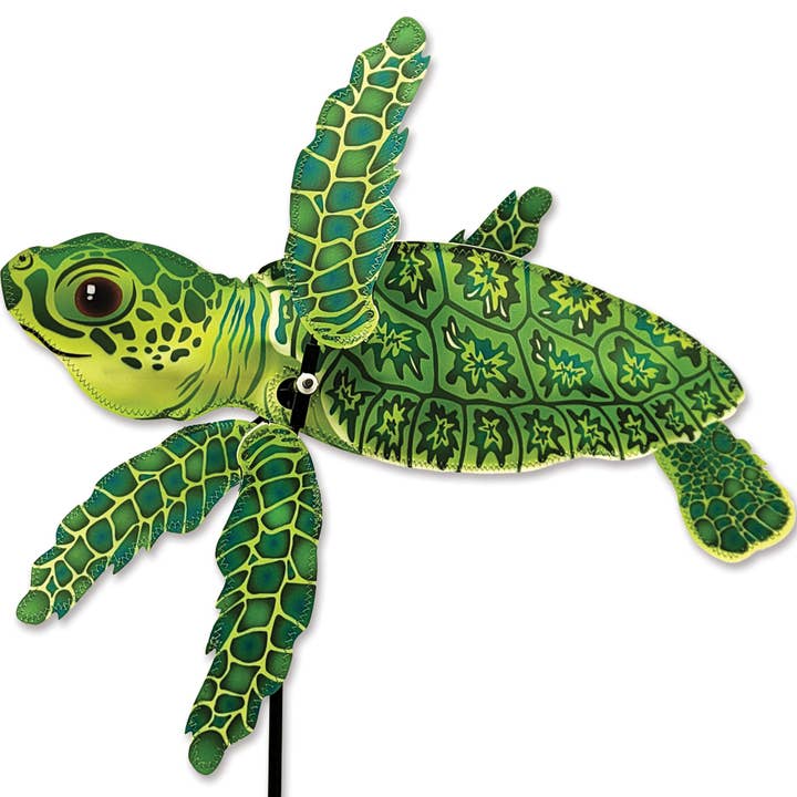 WhirliGig Spinner - 18 In. Baby Sea Turtle for wholesale by Premier Kites & Designs
