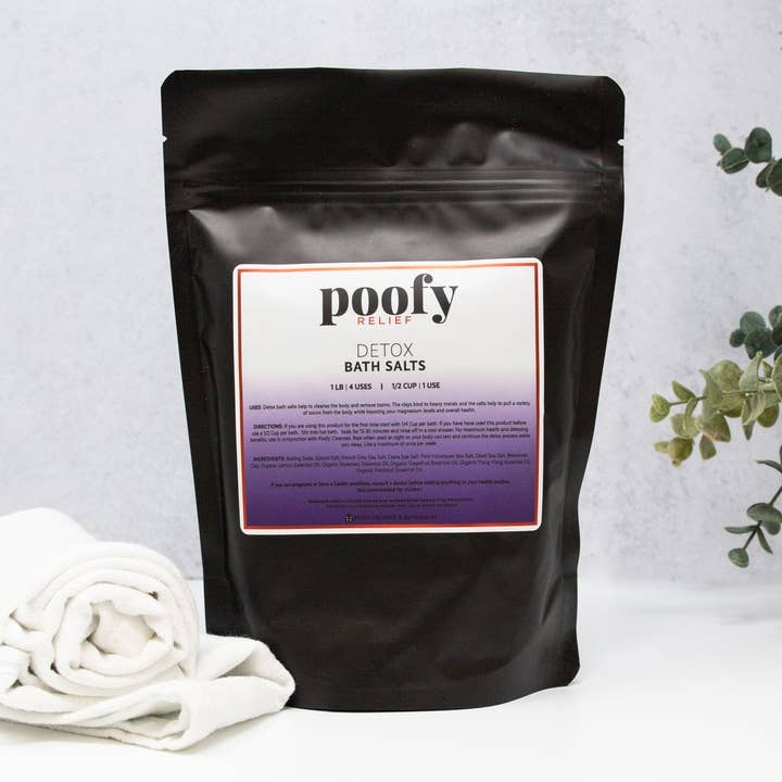 Detox Badsalter för wholesale av Poofy Organics