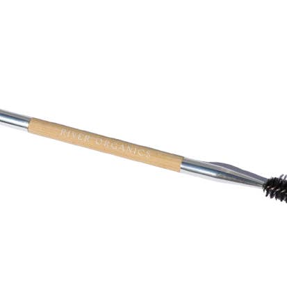 River Organics - Wholesale Eye Makeup Brush - Wood "Spoolie" Brush for Brows and Mascara3