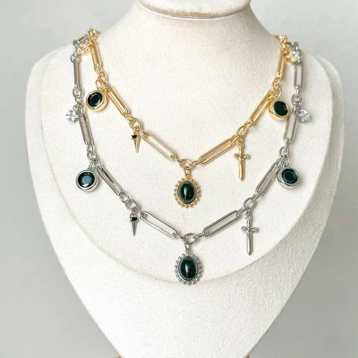 TRIPPY VELVET - Wholesale Pendant/Charm Necklace - Court of Nightmares Charm Necklace3