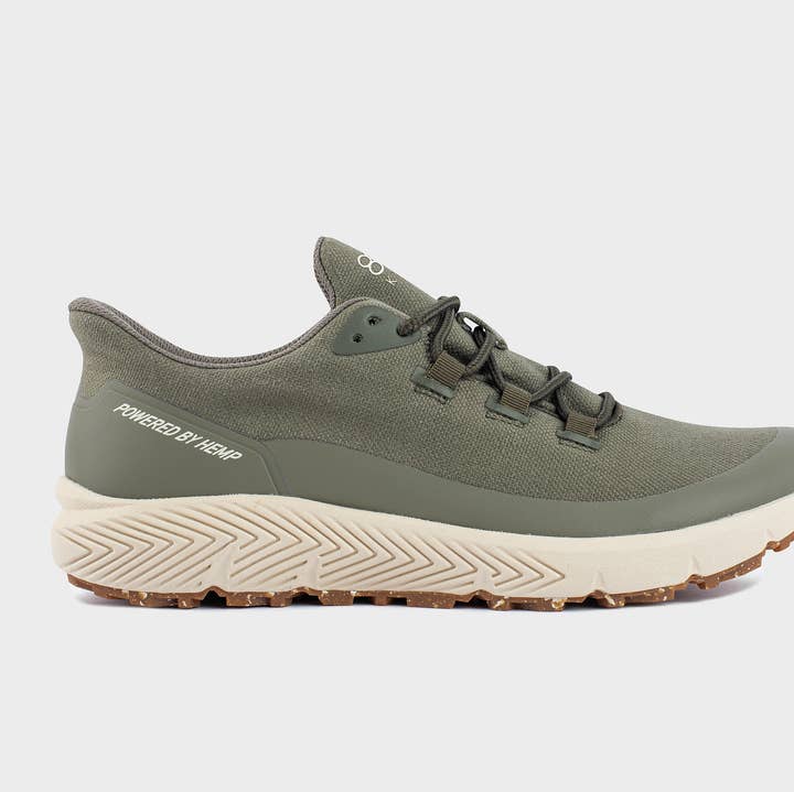 8000Kicks - Wholesale Lifestyle Sneakers - Men's - Hemp Trekker in Green0