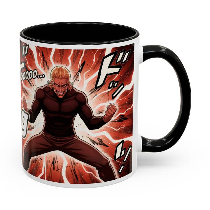 King-krus | One Punch Man-inspireret krus (11/15 oz) for engroshandel hos Le Paperie Co