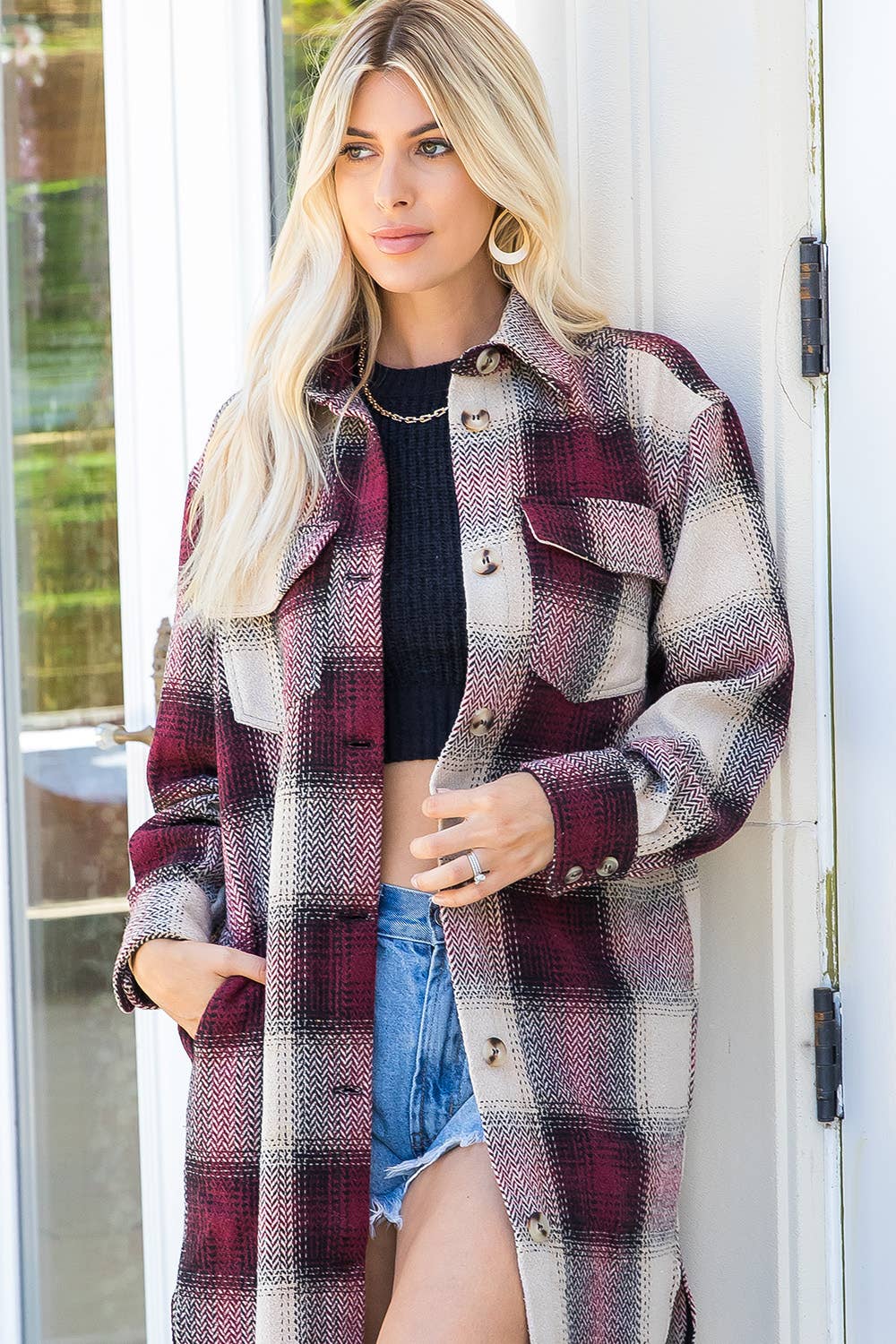 Sweet Lovely by Jen - Wholesale Shirt Jacket/Shacket - Women's -  SHACKET/OUTERWEAR22