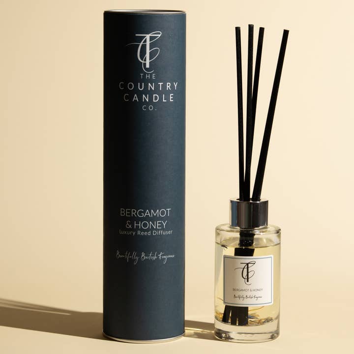 The Country Candle Co. - Vendita all'ingrosso Diffusori a lamella - Pastels-Diffusore a Bastoncini Bergamotto & Miele 100ml1