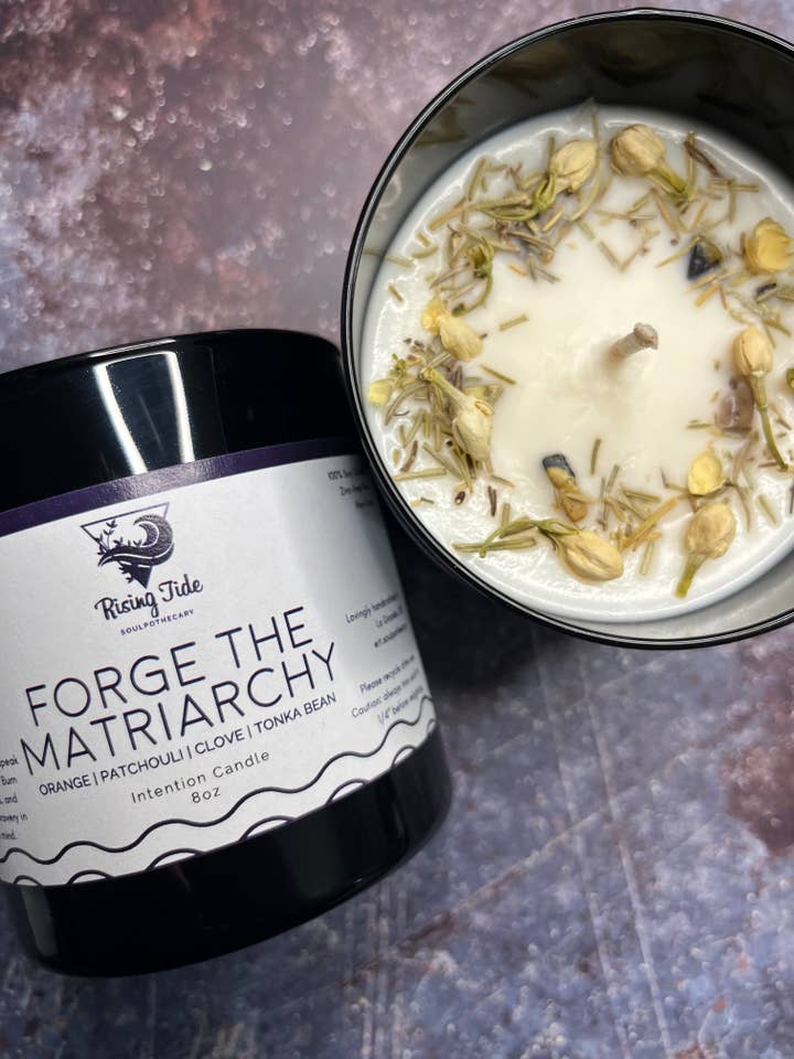 Forger le Matriarcat | Bougie Rituelle | Intention | Travail de Sortilège pour la vente par Rising Tide Soulpothecary