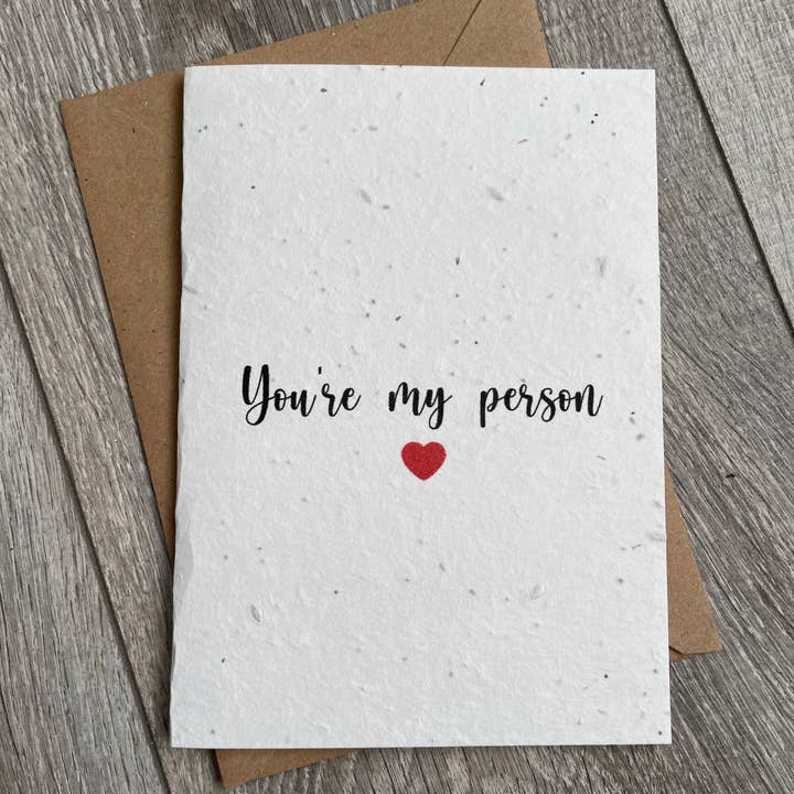 Plantable birthday card, Plantable greeting card, valentine for wholesale by Little princess crafts